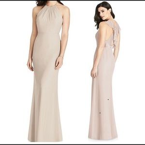 Dessy Collection Chiffon Bridesmaid Dress Sz. 6